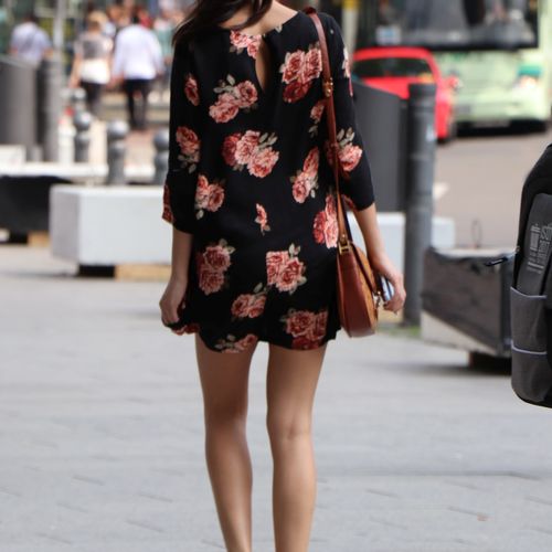 Süsses Kleid mit Blumenmuster